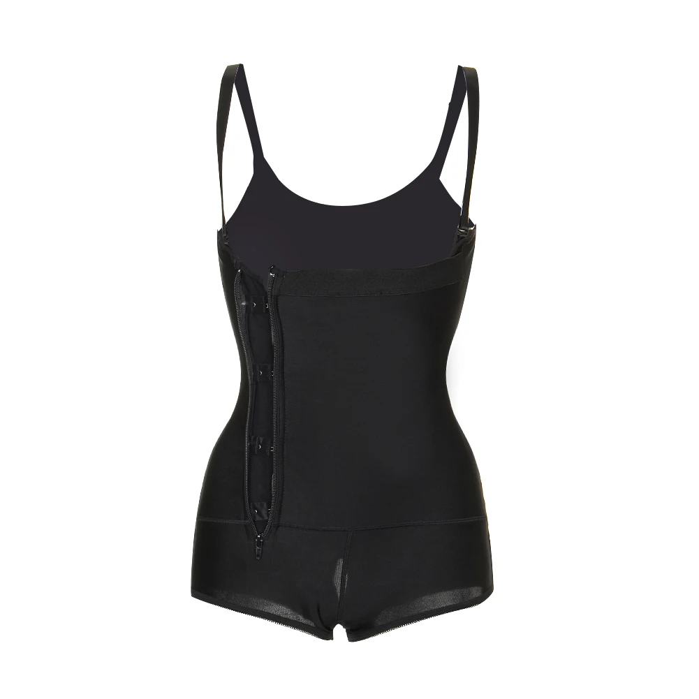 New Arrival Plus Latex Underbust Open Crotch Shapewear Zip Side Us