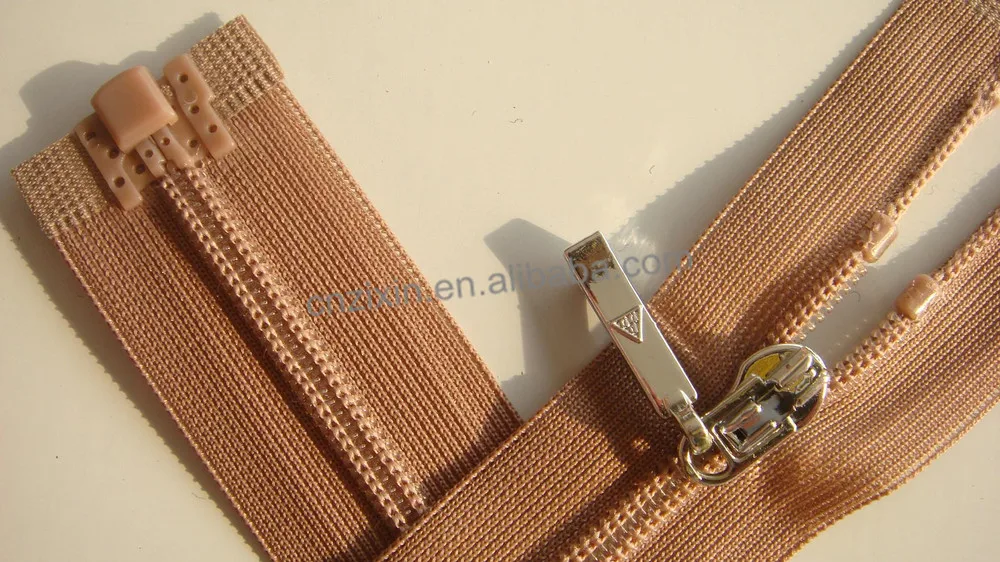 Nylon Zipper Coil Normal Teeth Auto Lock Zipper Buy Zipper,Nylon Zipper