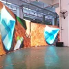 Curved Full Color HD Video Wall Screen Nightclub LED Screen for Creative Stage background backdrops LED Video wall arc curved