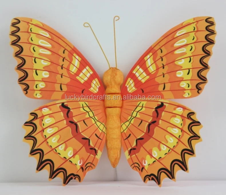 Handmade Butterfly Decoration Beautiful Paper Butterfly With Clip