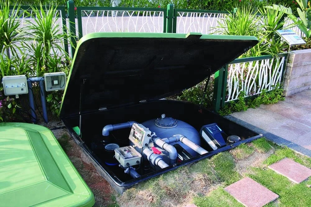 Emaux Swimming Pool Pump And Underground Filter Sand Tank