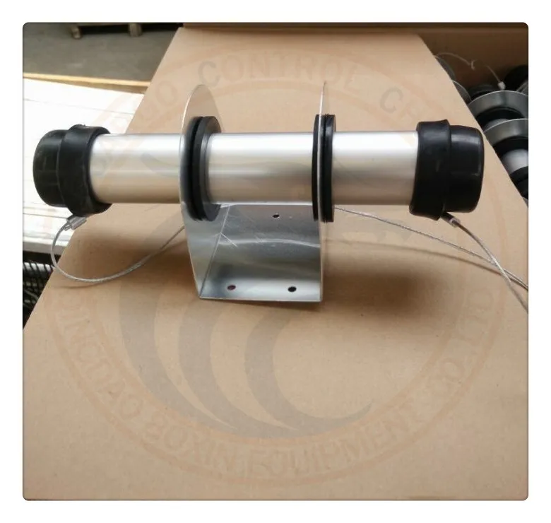 Aluminum Tube Style Document Holder With Rubber End For Truck And