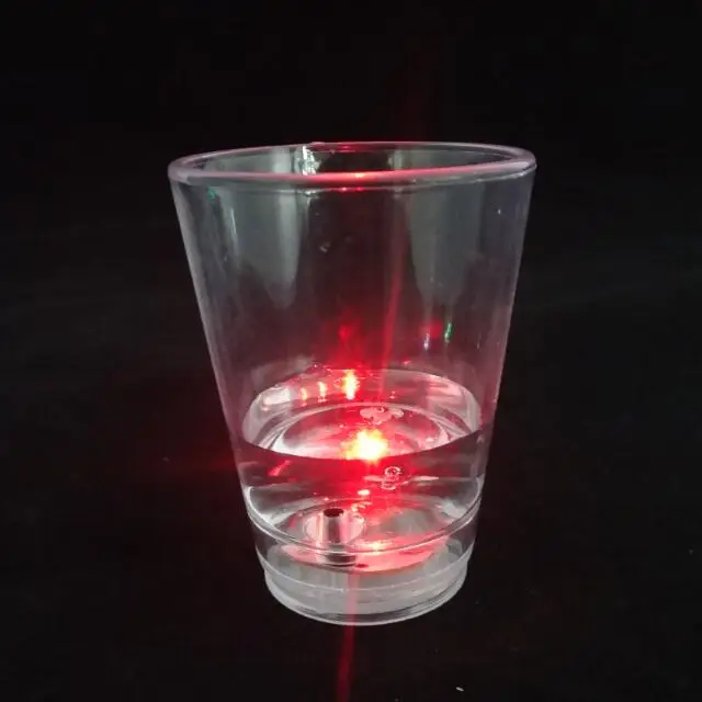 Magic Light Up Shot Glass Flashing Shot Glass Led Liquid Activated Shot
