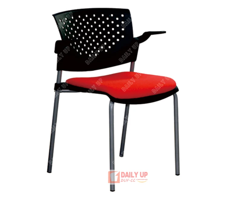 Promotion Office Chair For Meeting Rooms Stackable University Lecture Hall Chair with Cushion Economic Waiting Chair
