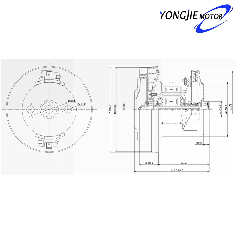 V1jph29 Single Phase Electric Motor 220v 1800w,Good Price High