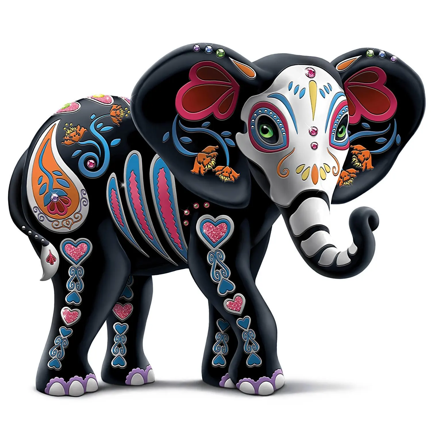 blake jensen cardinal and elephant remembrance figurine