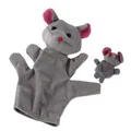 2Pcx Lot Big Size Animal Glove Puppet Hand Dolls Plush Toy Mouse Hand Puppet Finger Puppet