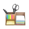 Me Super Sticky Notes - Three Kinds Of Sticky Notes - Packed In Kraft Paper Box With Pen Holder Custom Notepad