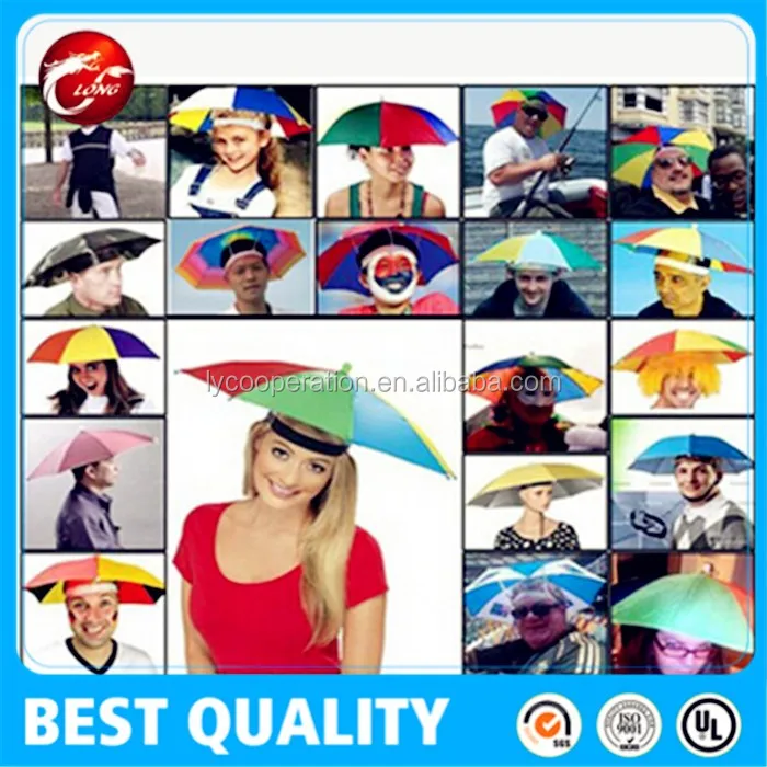 umbrella hat cap
