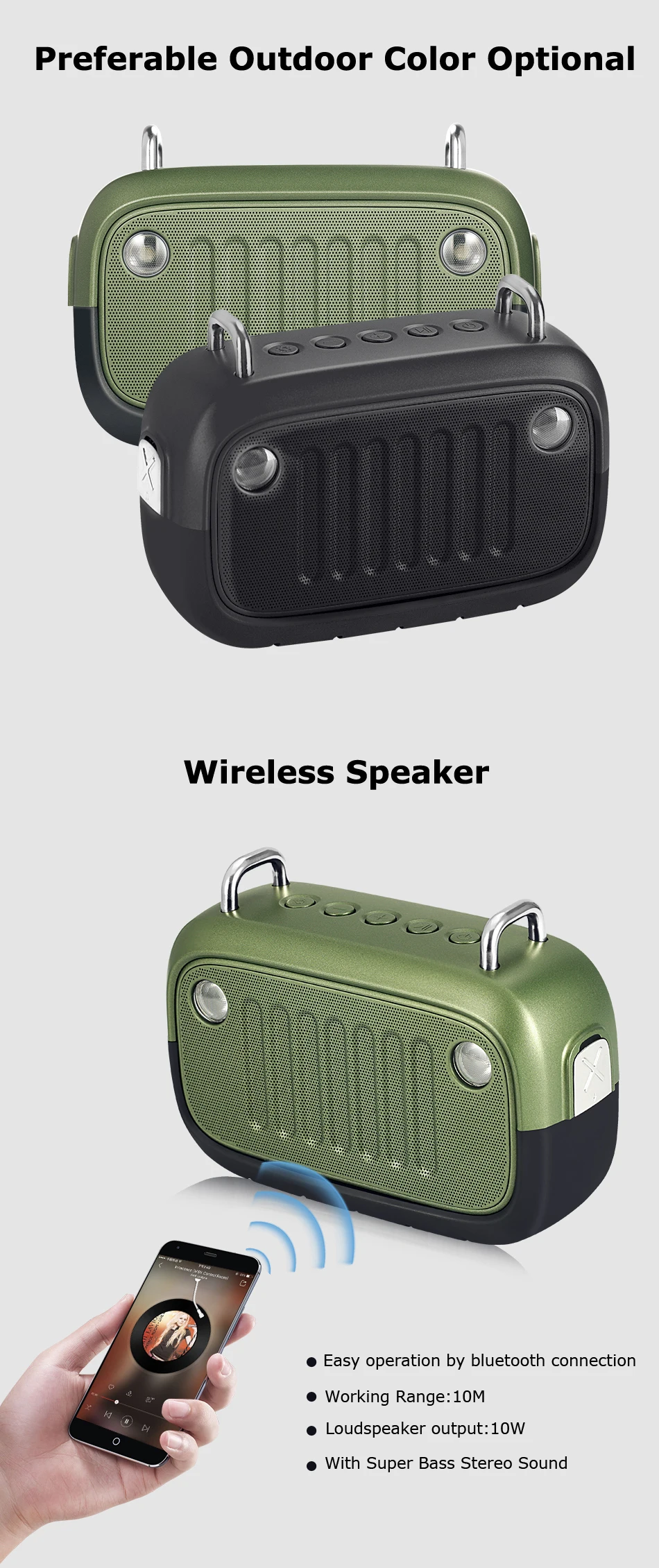Power Bank Speaker Wireless Speakers With Powerbank - ANKUX.COM