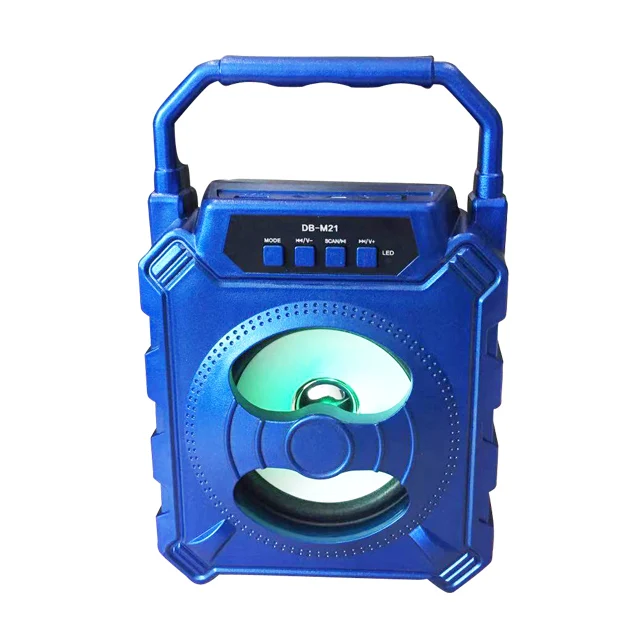Myon Portable Wooden Bluetooth Speakers Outdoor Party Audio MP3 Player 6.5inch Computer Subwoofer Wireless Speaker - ANKUX.COM
