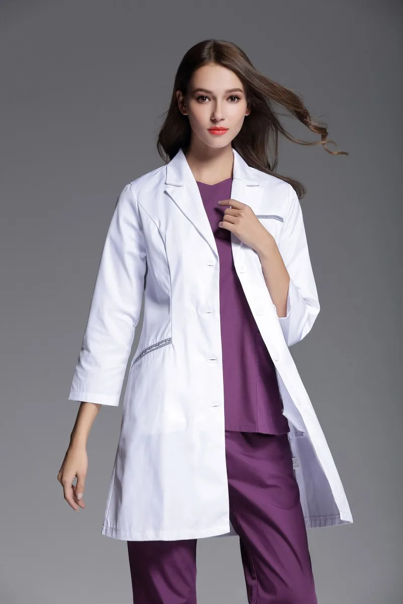 Uniform against. White Gown for Doctors.