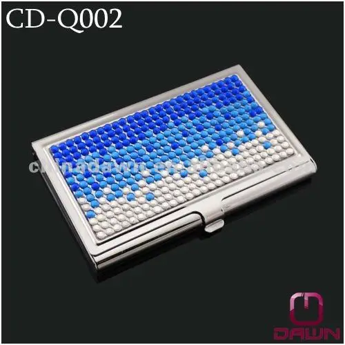 Bling Bling Fashion Diamonds Metal Card Holder Cdq003 Buy Metal Card
