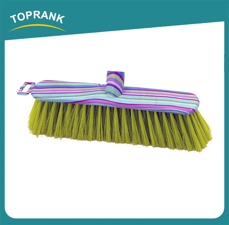 Toprank Design Heavy Duty Hand Broom With Dustpan Set Plastic Hand