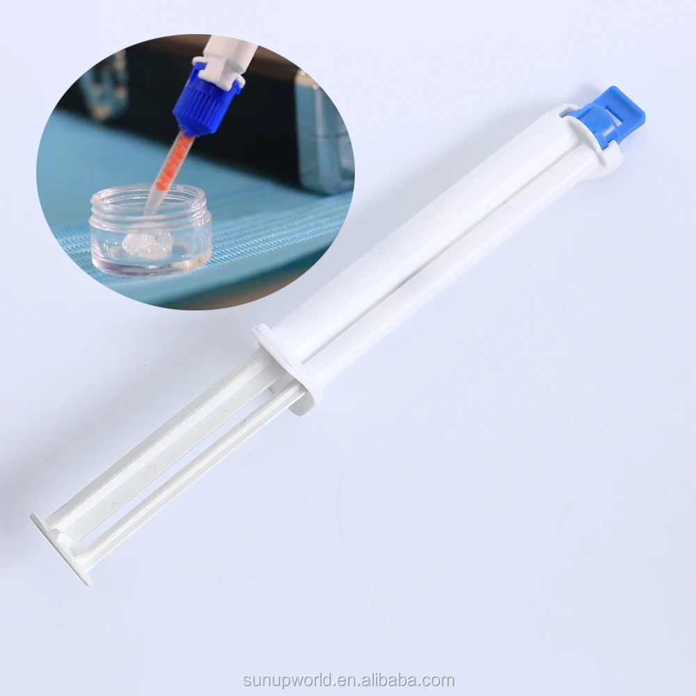 专业25% 或 35% hp 牙齿美白凝胶双筒注射器牙科漂白凝胶