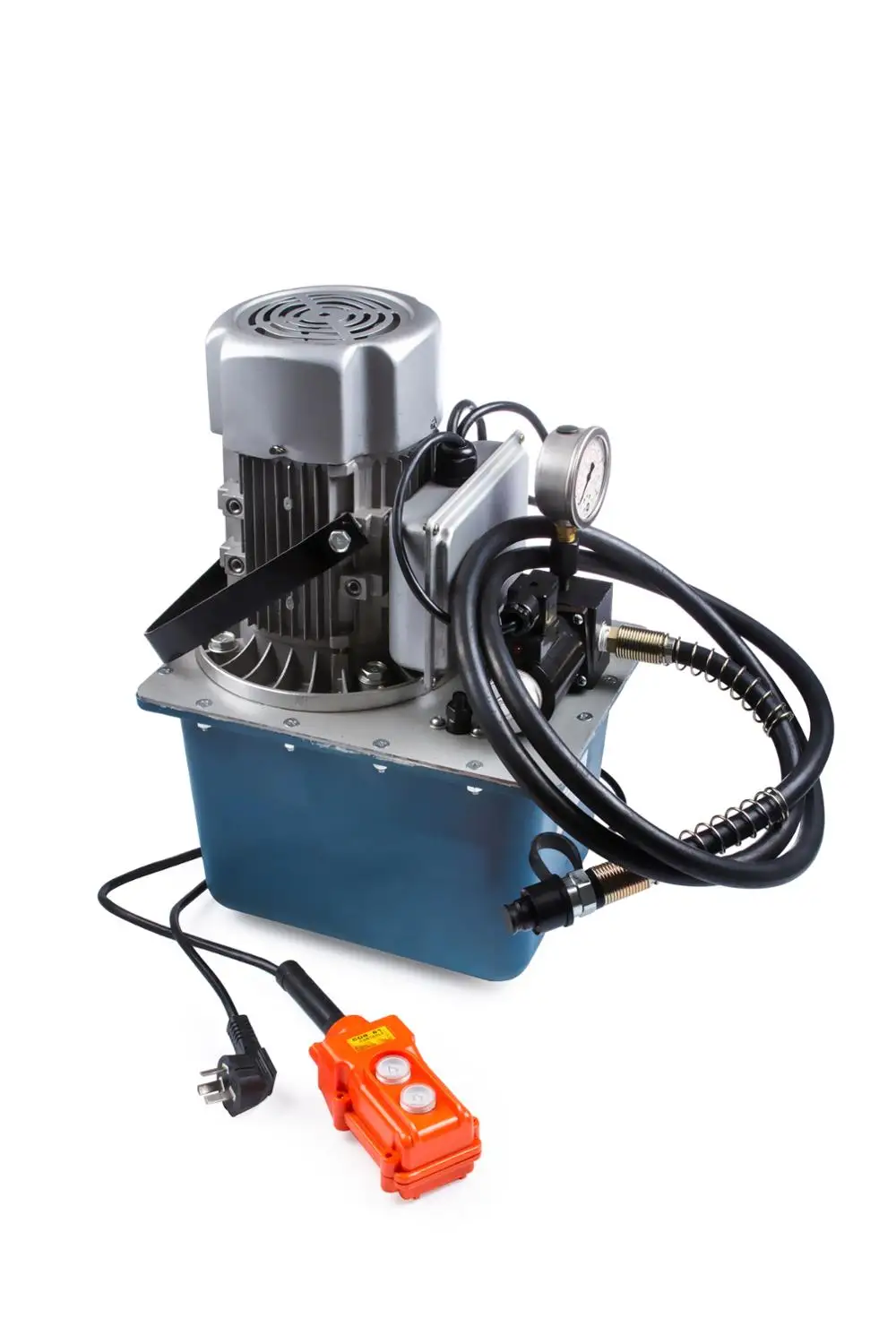 Small Powerful Electric Hydraulic Pump With 2meter Remote Control