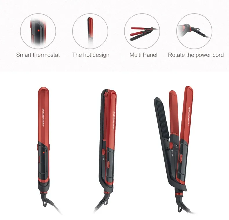 2 in1 professional Personalized Private Label Hair Straightener/Professional Curler Ceramic Flat Iron