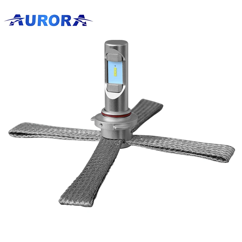 Aurora 2 years warranty led headlight 9004, HB3, 9005, H4, H13 led headlight bulbs H7 H11 9004 9012 car Headlights light bulb