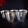 9oz plastic clear squatty cake disposable ps dessert cup
