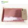 YTBagmart Customized Shockproof Plastic Courier Shipping Packaging Rose Gold Bubble Mailer Bag