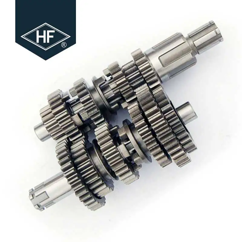 Factory Sell Motorcycle Transmission Parts Main And Counter Shaft Gear