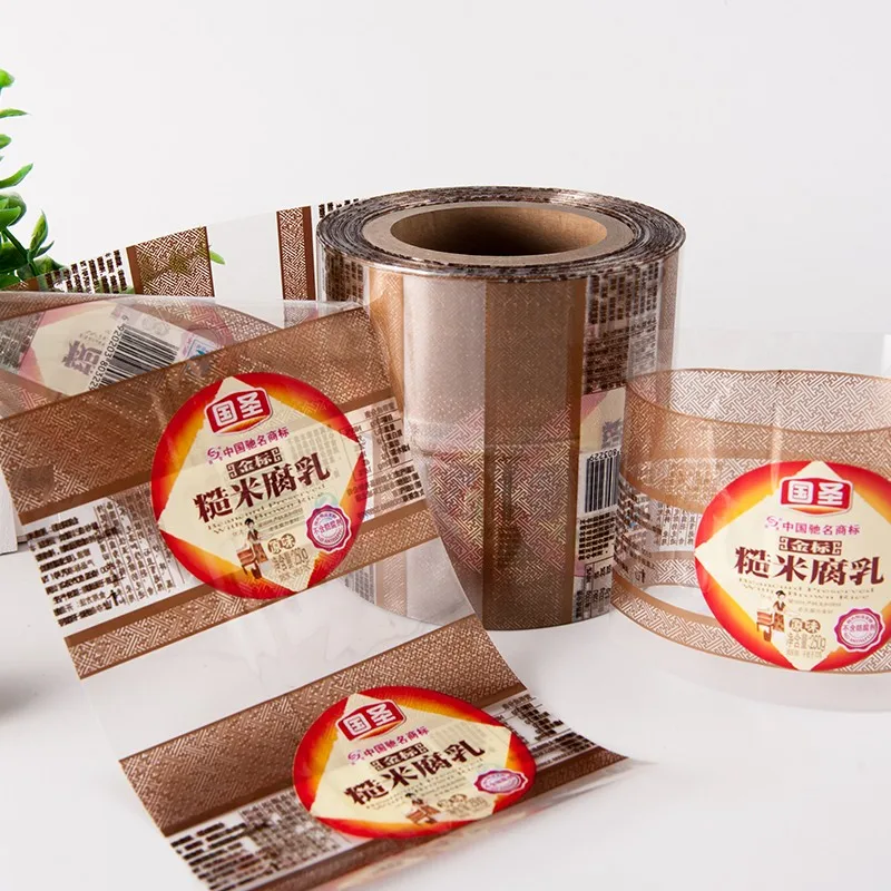 Pet/pvc/ops Shrink Wrap Bottle Label/waterproof Shrink Sleeve For