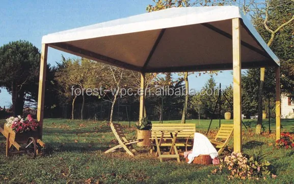 Pavillon Im Freien Carports Billige 3x3m Holz Pergola