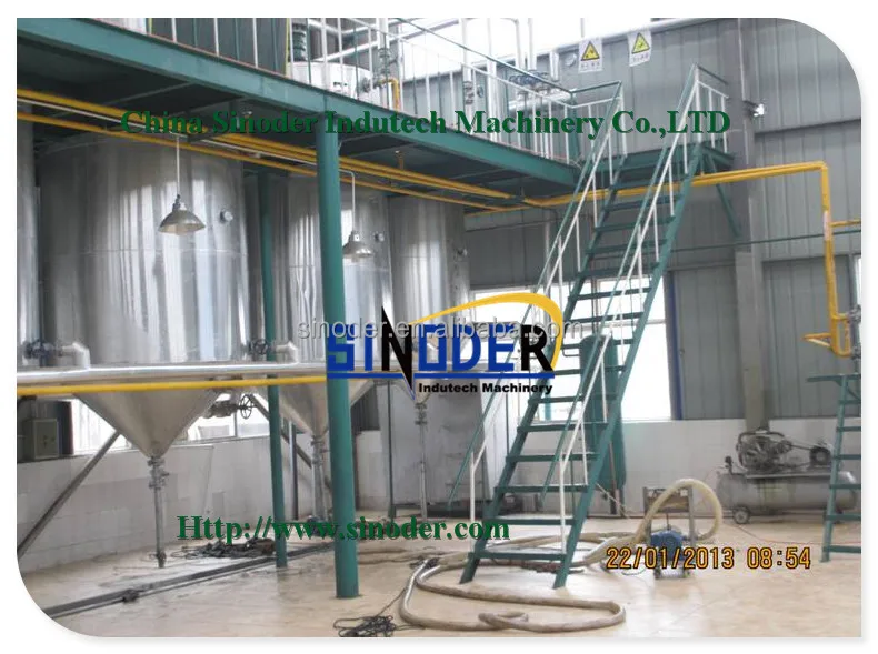 small 0.5 ton edible oil refinery Vegetable oil refinied mill Dewaxing section Crude cooking oil refinery machine