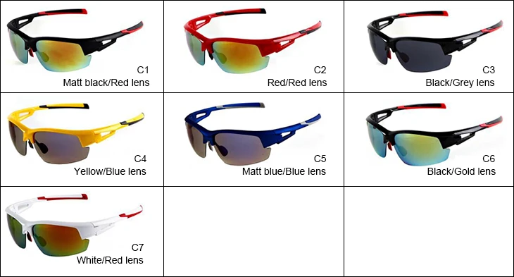 DLS1197 Fishing wholesale unbreakable sports safety outdoor sport sunglasses