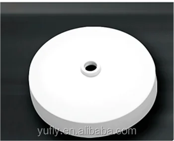 6a Electrical Bakelite Ceiling Rose With Clear Polycarbonate Base