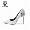 Women Heels Low-Cut Uppers Genuine Leather Pumps Shoes Stilettos