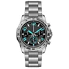 Multi-function 10 ATM water resistant stainless steel watch with date UN6208G-E