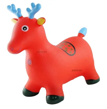 Children Bouncing Animal Toy In Plastic Type - Buy Bouncing Animal