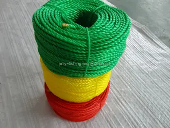 yellow nylon rope