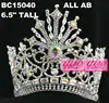 wholesale adult diamond custom pageant crowns tiara