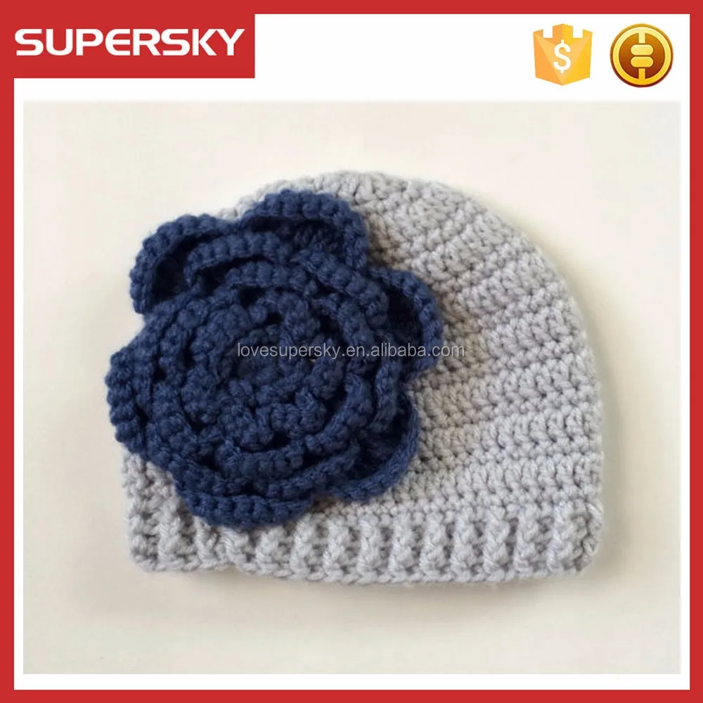 hand knitted baby girl hats