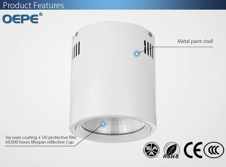 surface mounted led downlight