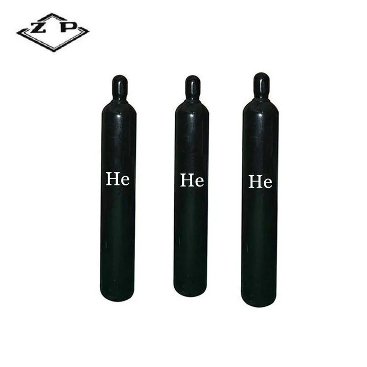 40l 150bar High Pressure Helium Cylinder Made Of High Quality Steel For