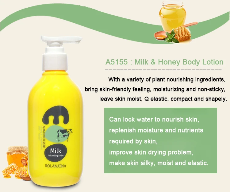 Factory Bulk Wholesale Private Labels Oem Natural Honey Milk Best Body