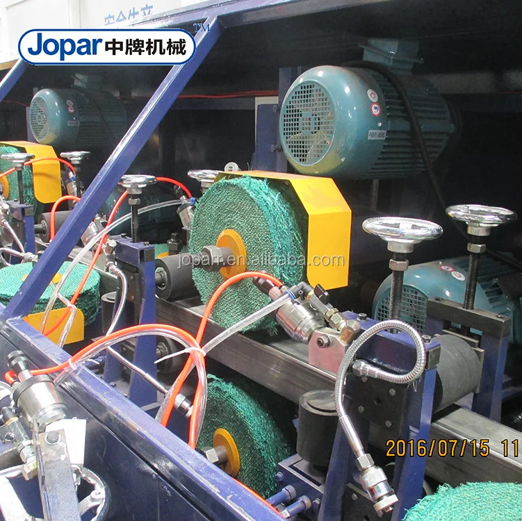 Furniture Buffing Wheel Ss Pipe Polishing Machine For Square Steel Pipe