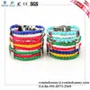 2014 Brazil World Cup Soccer International Edition Braided Leather Bracelet