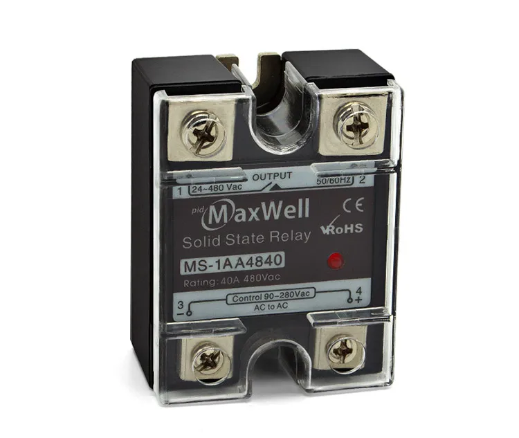 High Speed 3.2v Rohs Single Phase Ac Input 40 Amp Solid State Relay