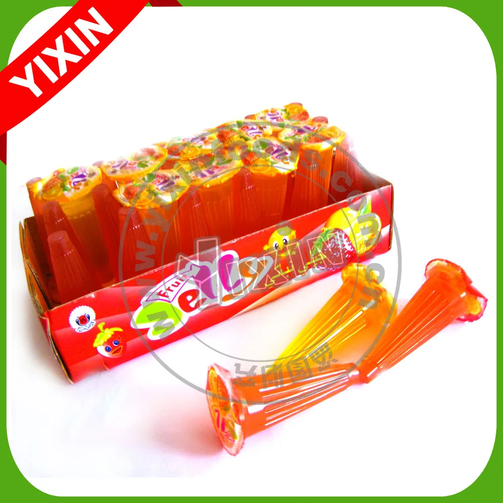 45g Long Tower Cup Fruit Jelly Cup Buy Fruit Jelly Cup,Sweet Fruit