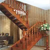 Affordable solid wood material staircase design from China