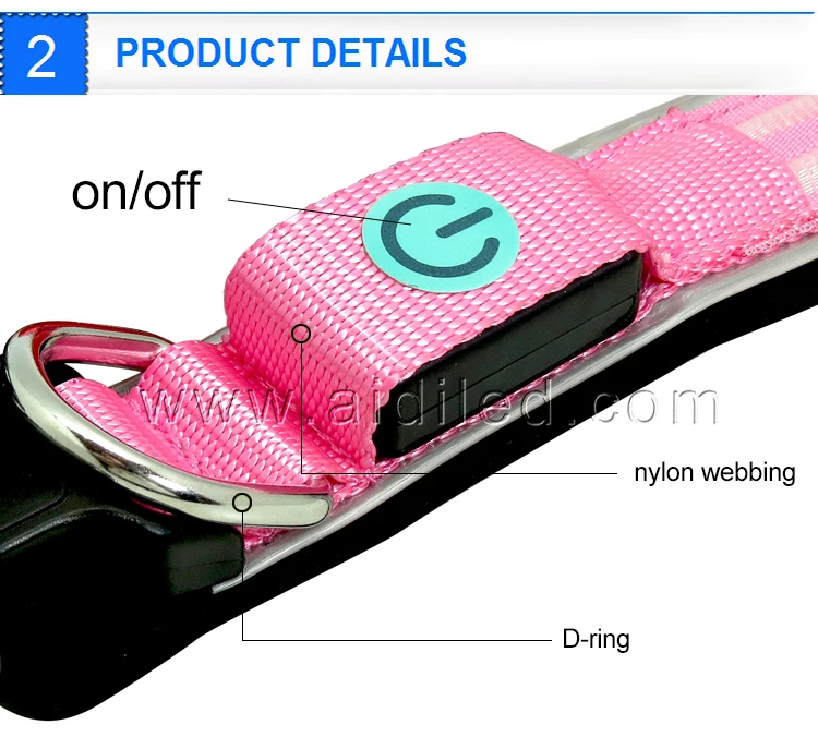 strong nylon dog collar,Perfect To Use With Our Matching leash