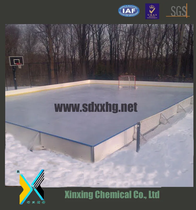 High Strength Uhmwpe/hdpe Ice Rink Barrier Roller Skating Hockey Fence