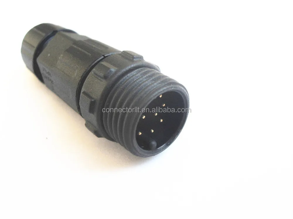 M16 auto electric sockets plugs,ip68 waterproof connector, View ip68