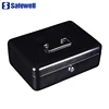 Safewell YFC-30 Portable Hotel Bedroom Mini Metal Locking Storage Key Lock Cash Safe Box