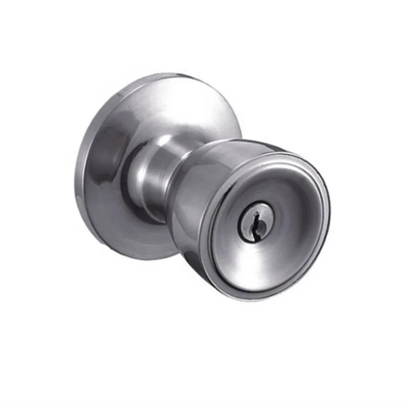 Commercial Privacy Round Door Knob Lock Main Door One Side Knob Cylinder Lock Buy Door