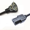 NEMA6-15P plug to C13 extension power cord right angle 250V 15A